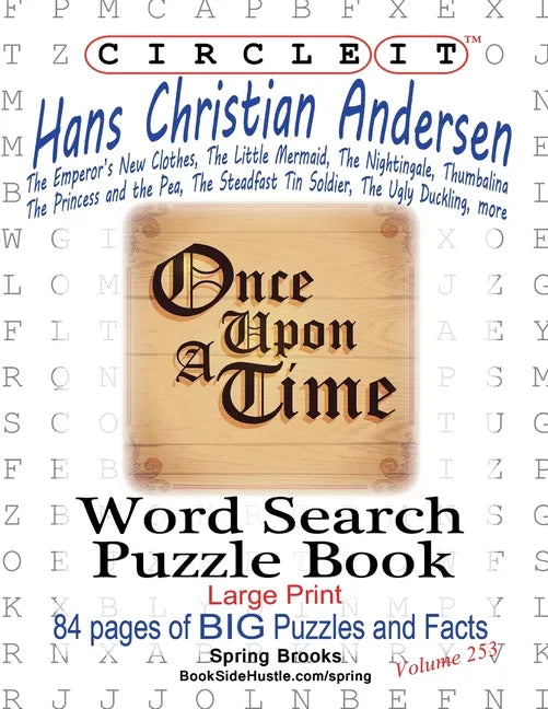 Circle It, Hans Christian Andersen, Word Search, Puzzle Book - Paperback