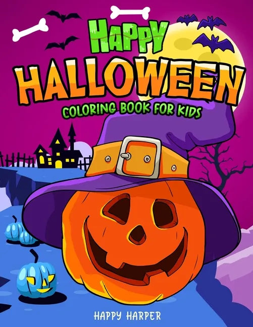Halloween Coloring Book - Paperback