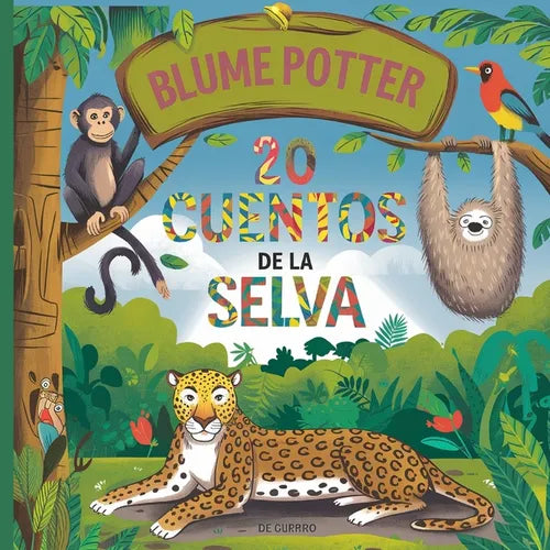 20 Cuentos Para Dormir De Jungle Safari - Paperback