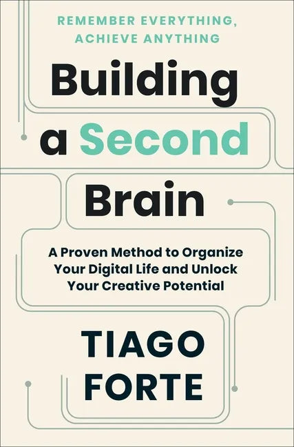 Building a Second Brain: A Proven Method to Organize Your Digital Life and Unlock Your Creative Potential - Hardcover