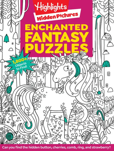 Enchanted Fantasy Puzzles - Paperback