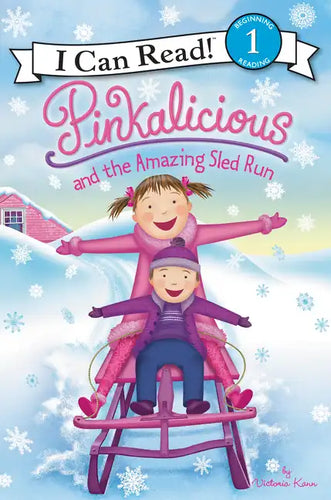 Pinkalicious and the Amazing Sled Run: A Winter and Holiday Book for Kids - Paperback
