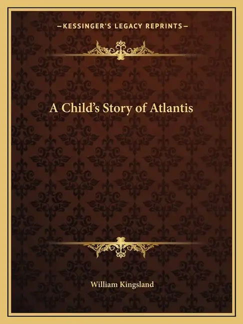A Child's Story of Atlantis - Paperback