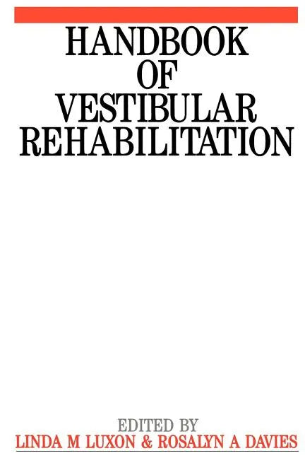 Handbook of Vestibular Rehabilitation - Paperback