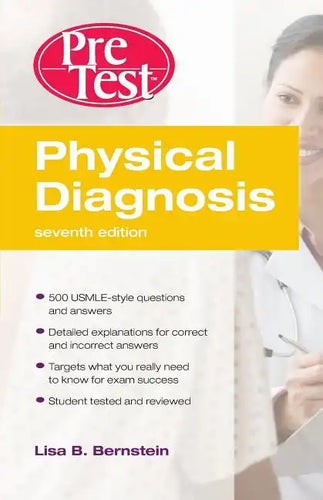Physical Diagnosis Pretest Self Assessment and Review, Seventh Edition - Paperback
