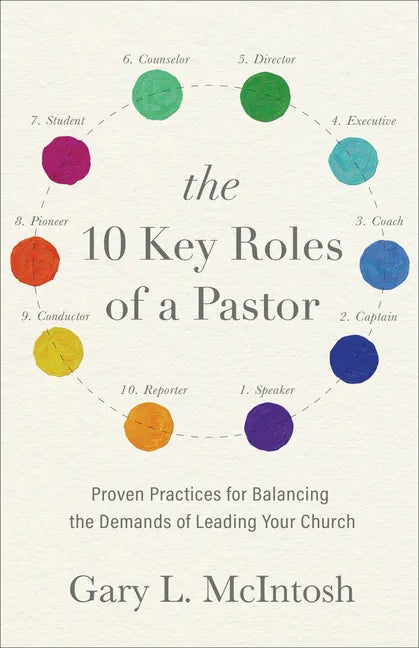 The 10 Key Roles of a Pastor: Proven Practices for Balancing the Demands of Leading Your Church - Paperback