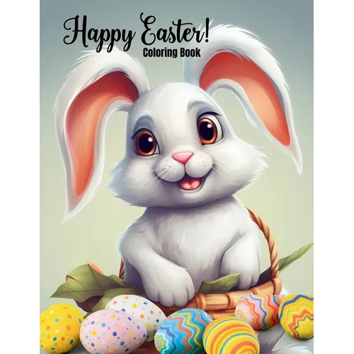 Happy Easter Coloring Book for Kids - Paperback