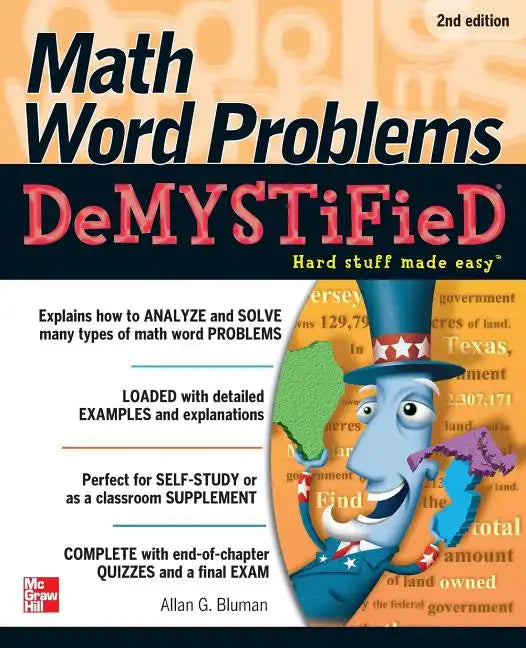 Math Word Problems Demystified - Paperback