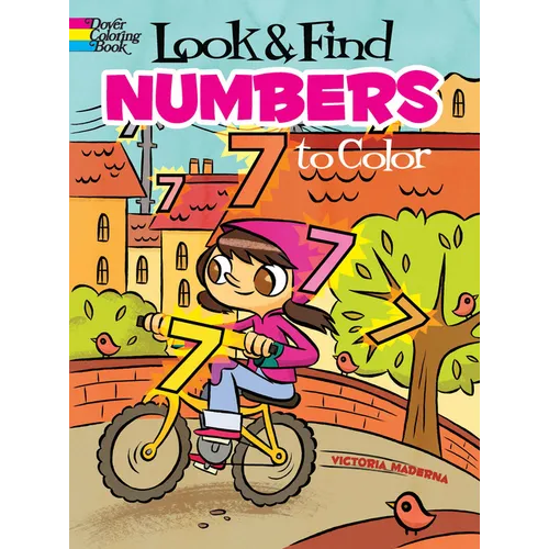 Look & Find Numbers to Color - Paperback