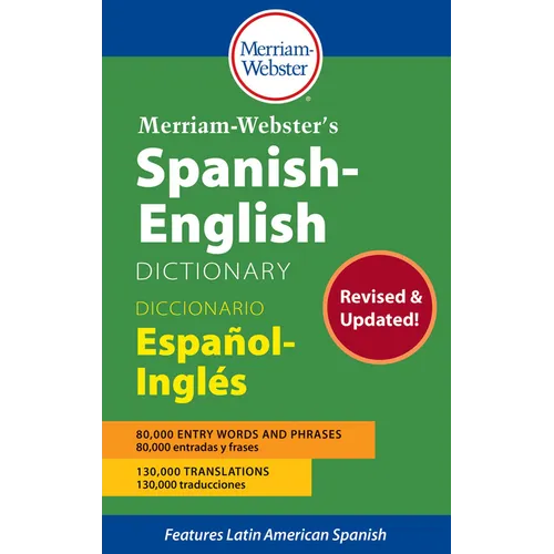 Merriam-Webster's Spanish-English Dictionary - Paperback