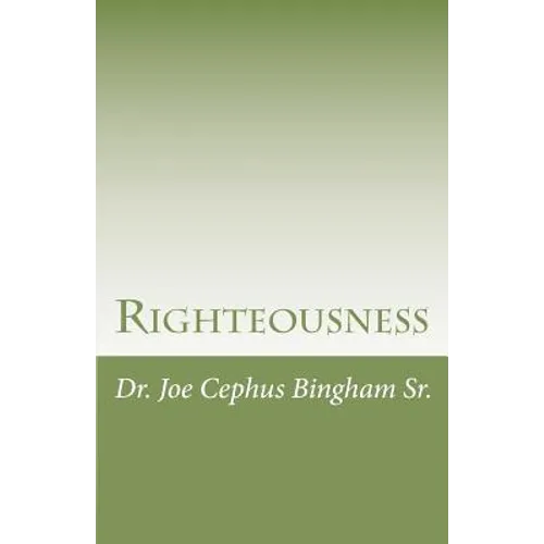 Righteousness - Paperback