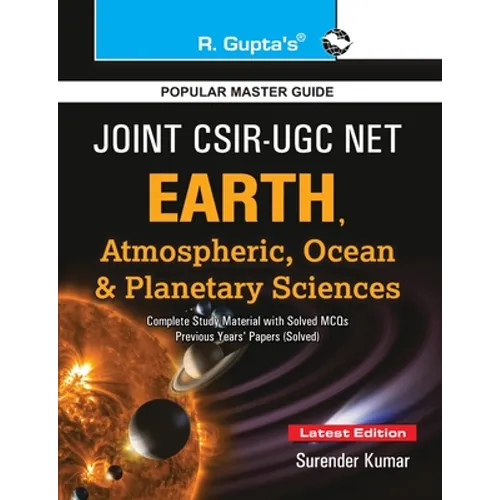 Joint CSIR-UGC (NET) Earth, Atmospheric, Ocean and Planetary Sciences Exam Guide (Part B & C) - Paperback