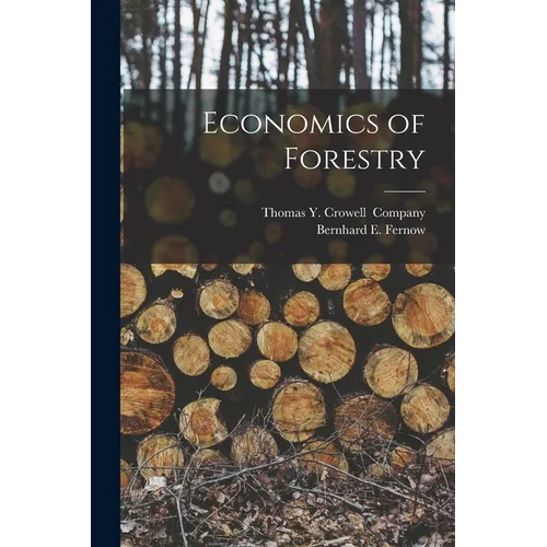 Economics of Forestry - Paperback