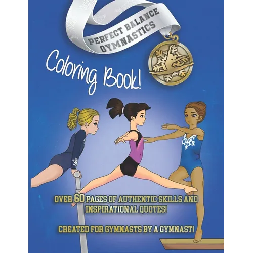 Perfect Balance Gymnastics Coloring Book - Paperback