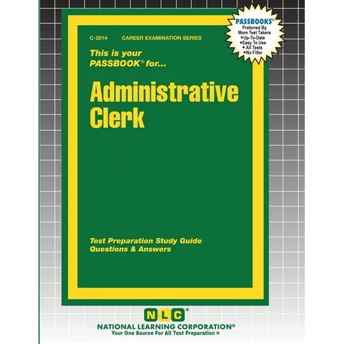 Administrative Clerk - Paperback
