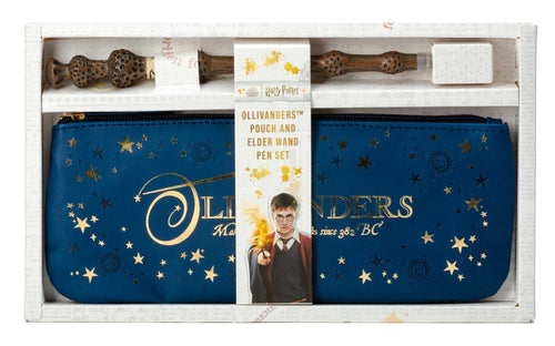 Harry Potter: Ollivanders(tm) Pouch and Elder Wand Pen Set - Paperback