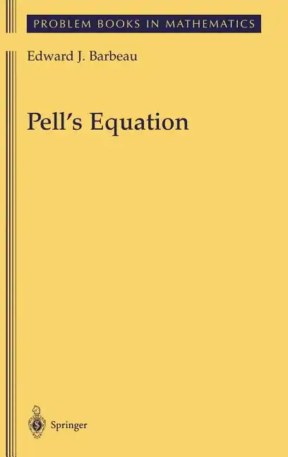 Pell's Equation - Hardcover