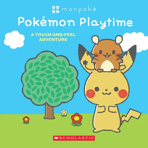 Pokémon Playtime: A Touch and Feel Adventure (Monpoké Board Book) - Board Book