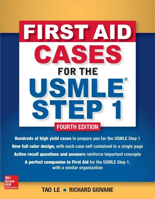 First Aid Cases for the USMLE Step 1, Fourth Edition - Paperback