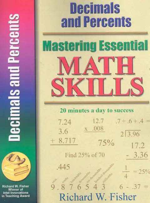 Mastering Essential Math Skills: Decimals and Percents - Paperback