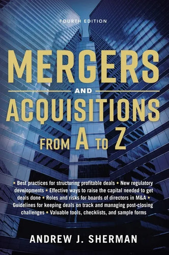 Mergers and Acquisitions from A to Z - Paperback