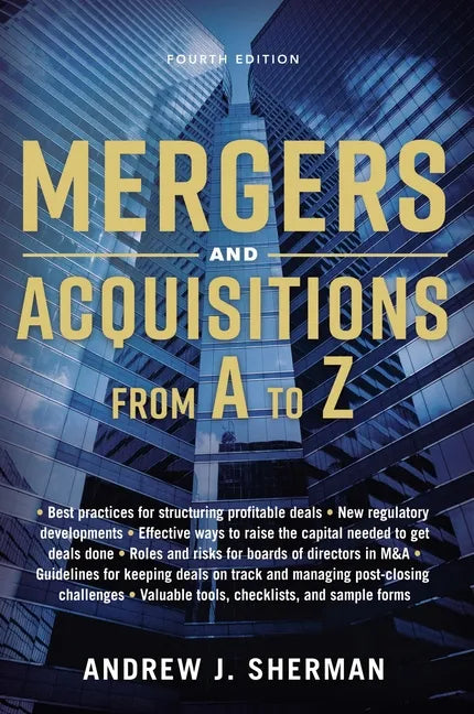 Mergers and Acquisitions from A to Z - Paperback
