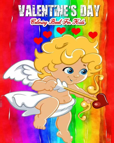 Valentine's Day Coloring Book For Kids - Paperback