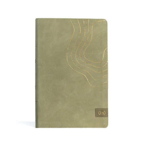 CSB (In)Courage Devotional Bible, Sage Leathertouch - Imitation Leather