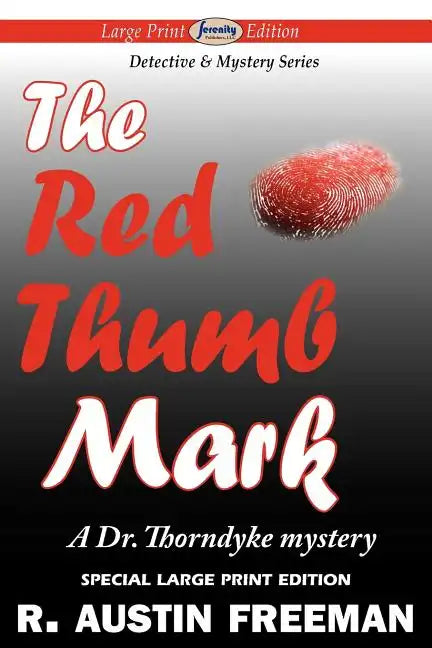 The Red Thumb Mark (Large Print Edition) - Paperback