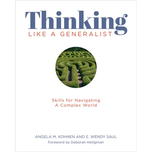 Thinking Like a Generalist: Skills for Navigating a Complex World - Paperback