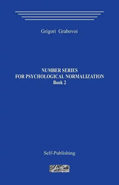 Number Series for Psychological Normalization. Book2 K2 - Paperback