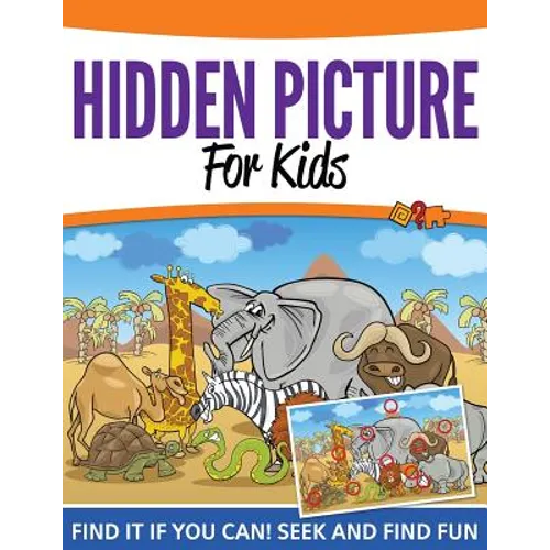 Hidden Pictures For Kids: Find It If You Can! Seek and Find Fun - Paperback
