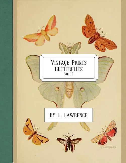 Vintage Prints: Butterflies: Vol. 2 - Paperback