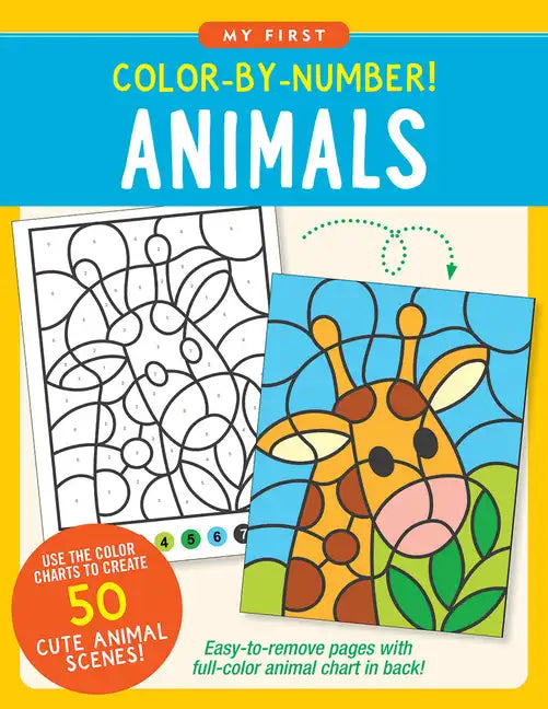 Color-By-Number! Animals - Novelty