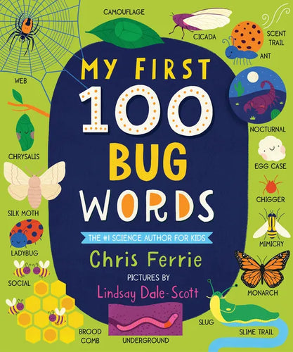 My First 100 Bug Words - Board Book
