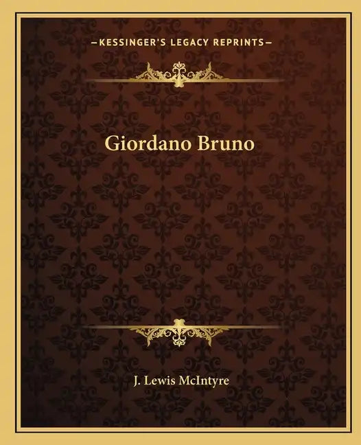 Giordano Bruno - Paperback
