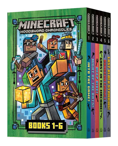 Minecraft Woodsword Chronicles: The Complete Series: Books 1-6 (Minecraft Woodsword Chronicles) - Hardcover