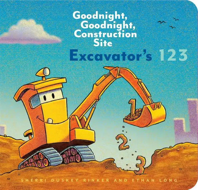 Excavator's 123: Goodnight, Goodnight, Construction Site - Board Book