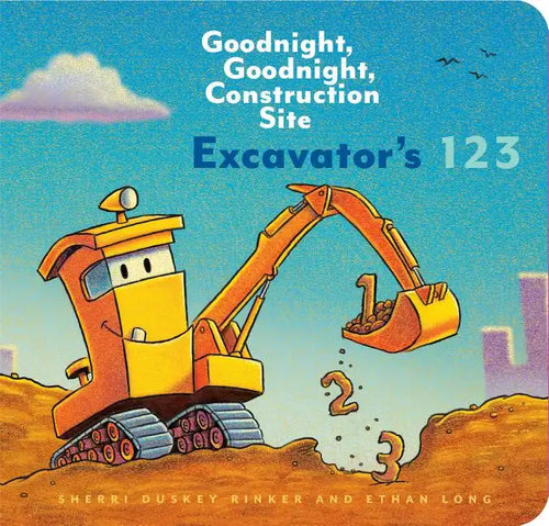 Excavator's 123: Goodnight, Goodnight, Construction Site - Board Book