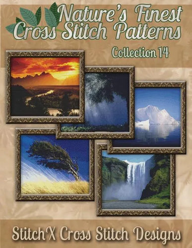 Nature's Finest Cross Stitch Pattern Collection No. 14 - Paperback