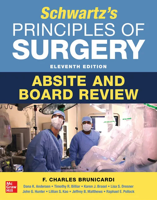 Schwartz's Principles of Surgery Absite and Board Review, 11th Edition - Paperback