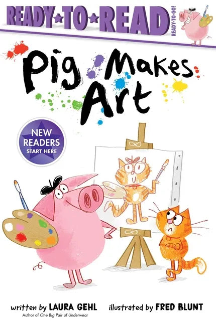 Pig Makes Art: Ready-To-Read Ready-To-Go! - Paperback