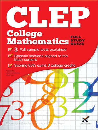 CLEP College Mathematics 2017 - Paperback