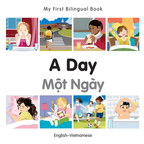 My First Bilingual Book-A Day (English-Vietnamese) - Board Book