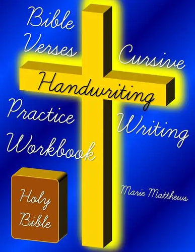 Bible Verses Cursive Handwriting Practice Writing Workbook - Paperback
