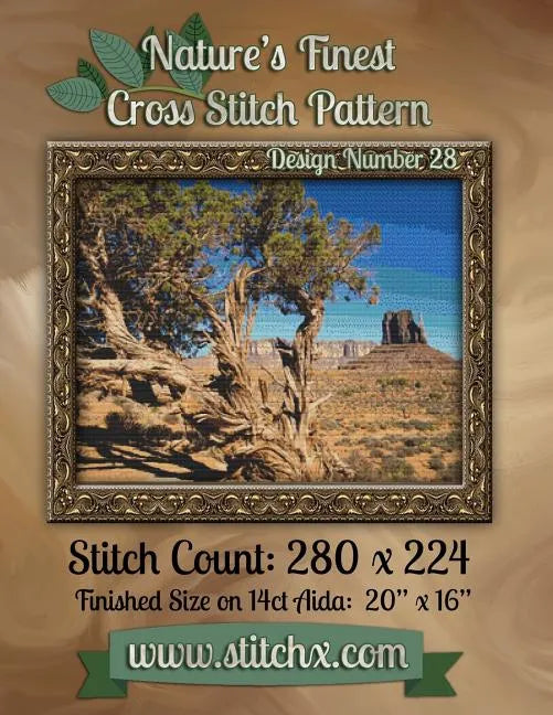Nature's Finest Cross Stitch Pattern: Design Number 28 - Paperback