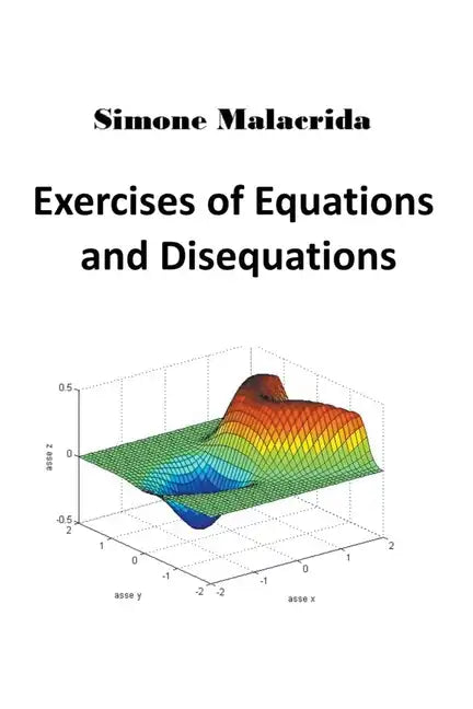 Exercises of Equations and Disequations - Paperback
