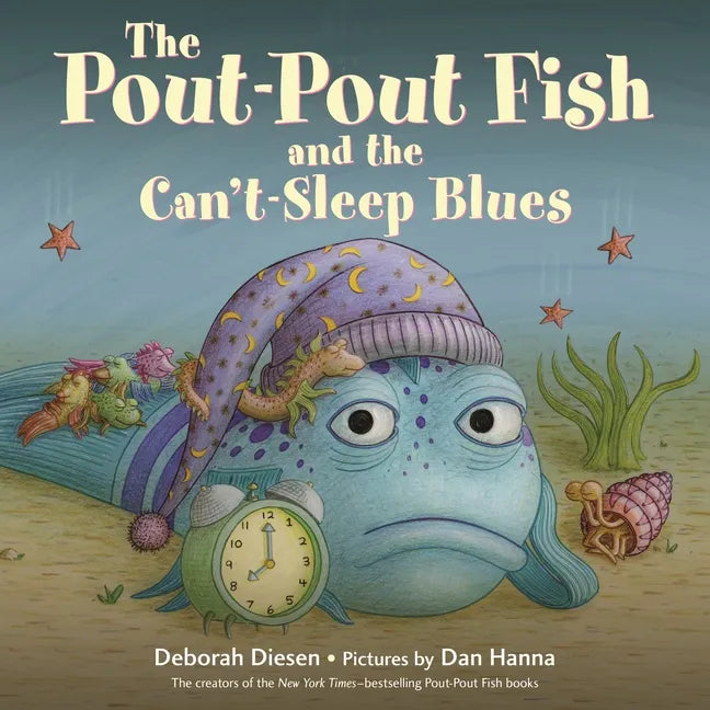 The Pout-Pout Fish and the Can't-Sleep Blues - Board Book