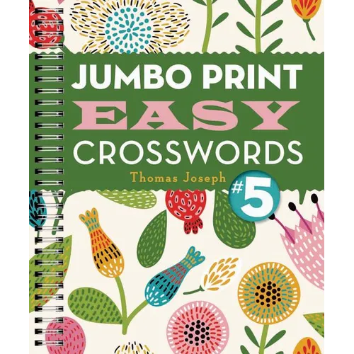 Jumbo Print Easy Crosswords #5 - Paperback