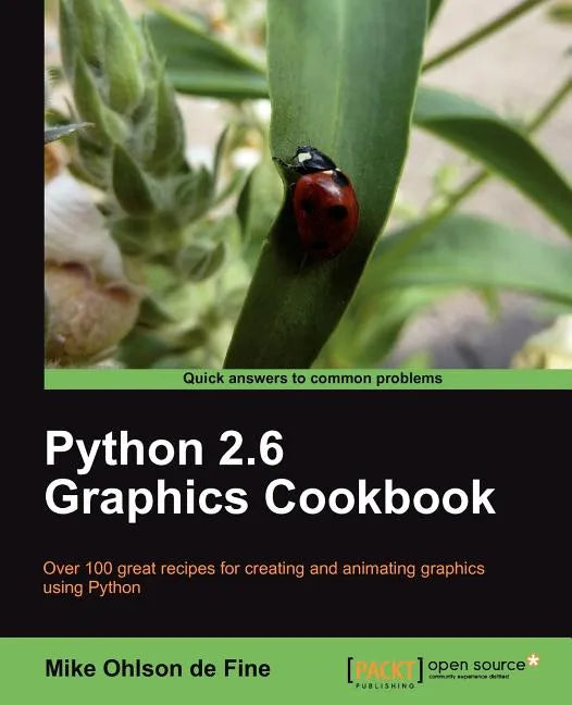 Python 2.6 Graphics Cookbook - Paperback